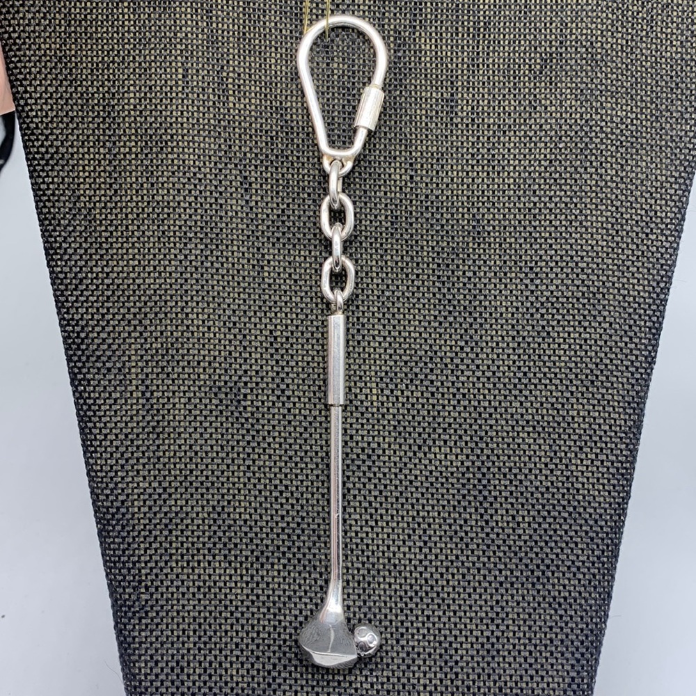 925 Golf Club Key Ring